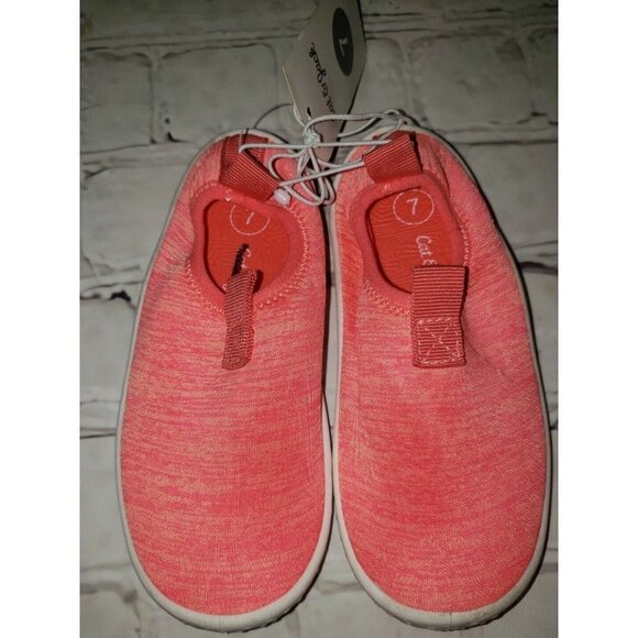 Nwt Cat & Jack Coral Wate Shoes Toddler Size 7 - Picture 1 of 3